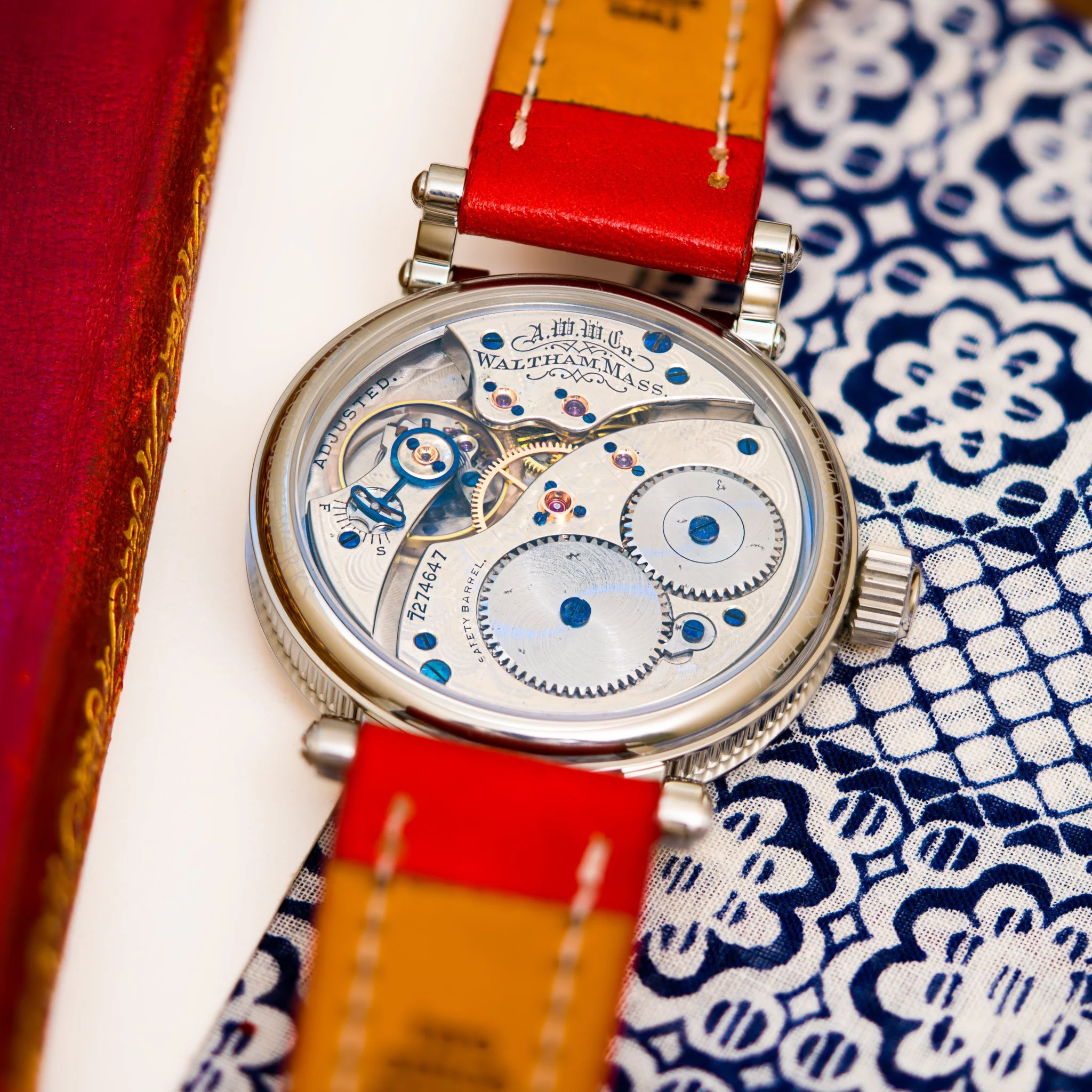 Waltham pocket watch conversion — Frett & Co Clockworks